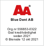 Kreditvärdighet för Blue Dent AB